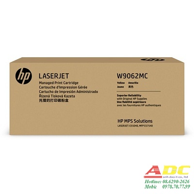 Mực in HP W9062MC Yellow Managed LaserJet Toner Cartridge (W9062MC)